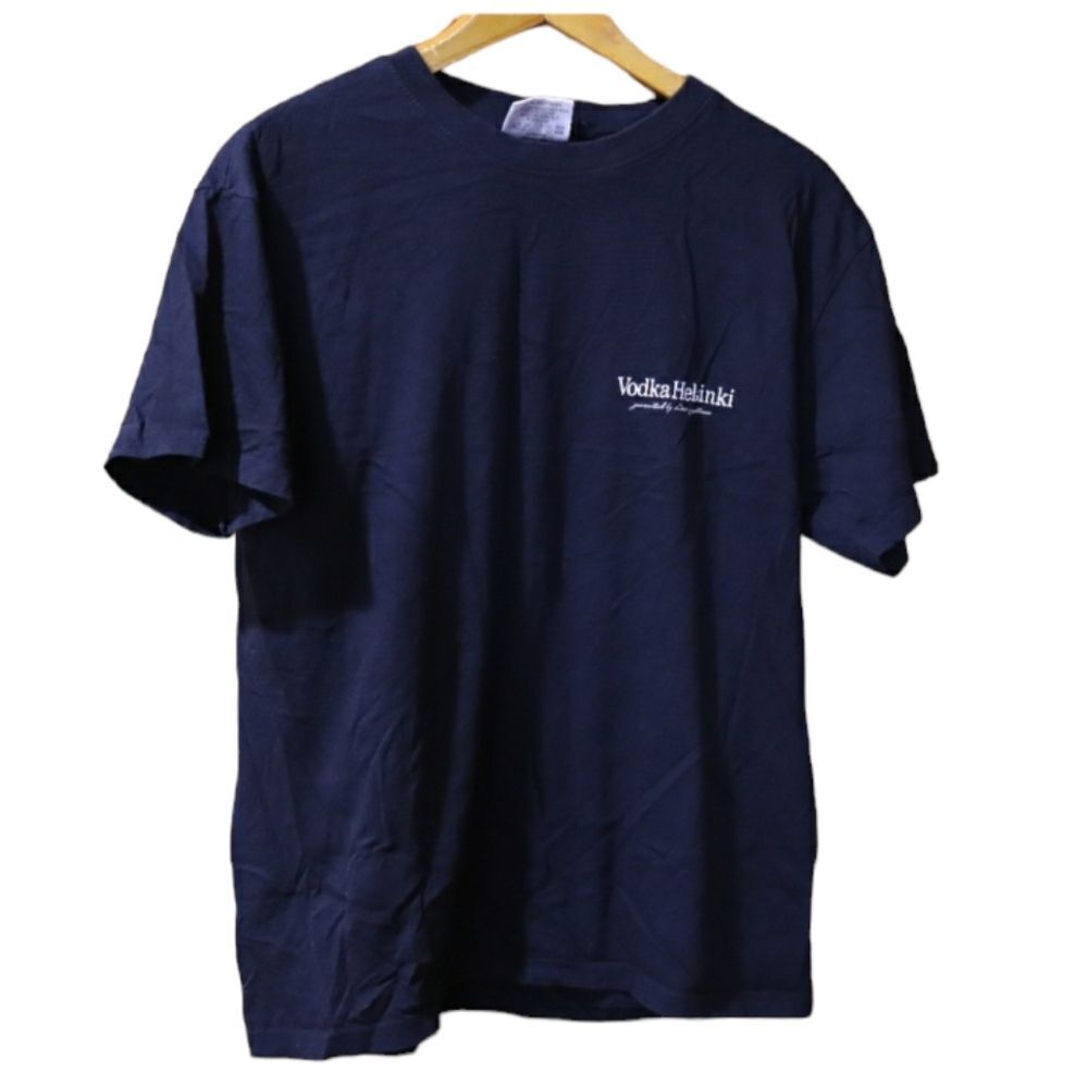 US Basics Helsinki Vodka Black Graphic Tee | Short Sleeve Unisex Medium